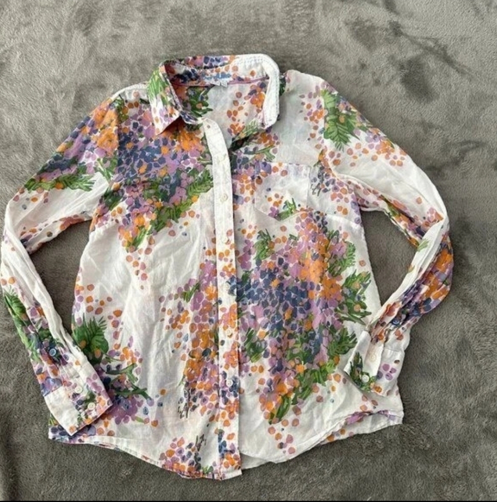 Boden Multicolor Floral Shirt